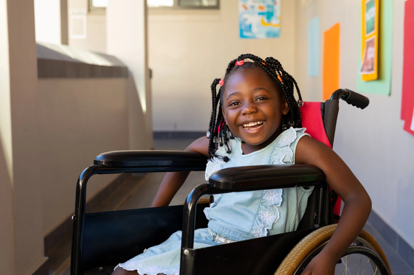 Student with disability in school